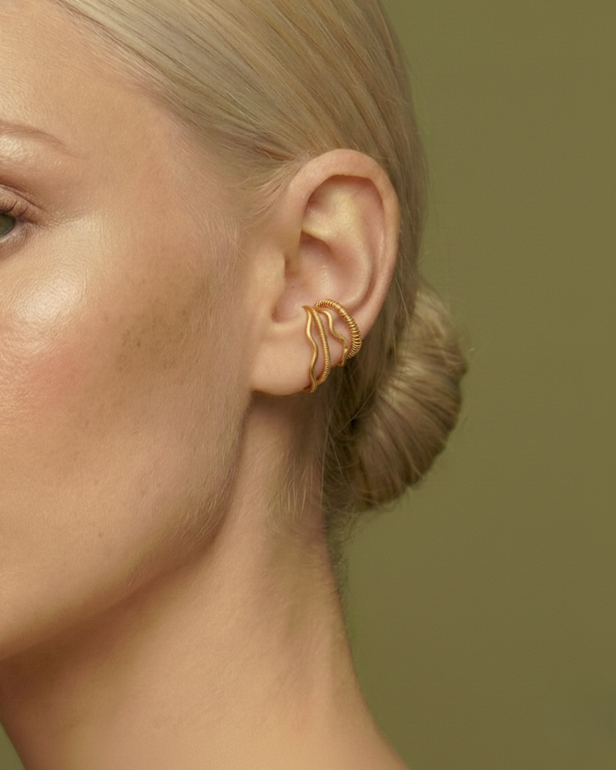 Bliss Gold Earcuff