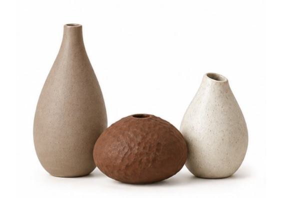 Set de 3 Floreros
