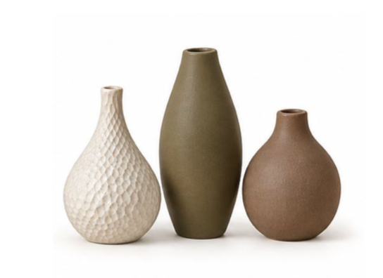 Set de 3 Floreros